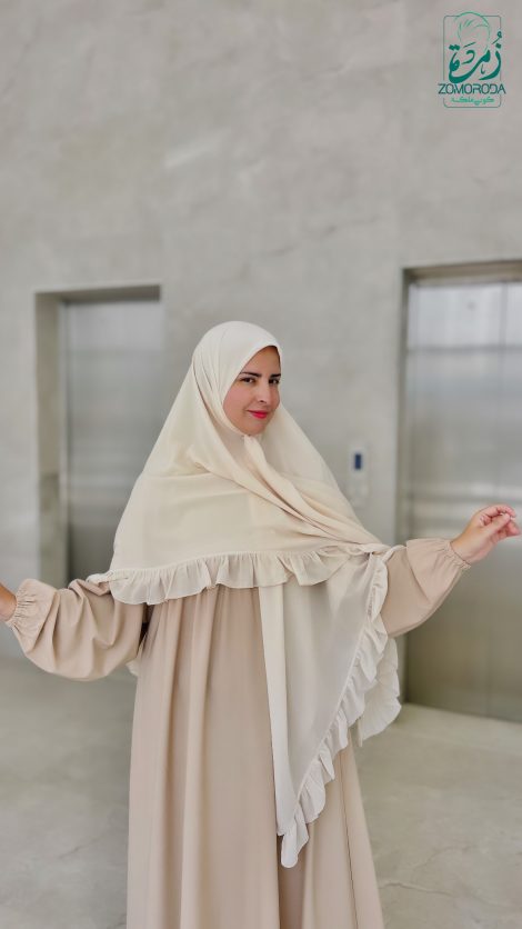 Foulard Volant Chiffon – Élégance et Légèreté pour Femme Voilée