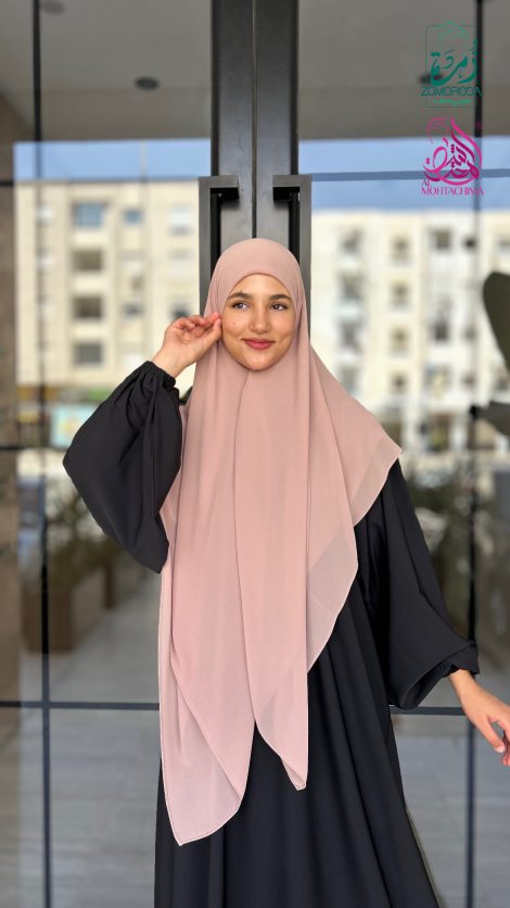 Foulard Carré Chiffon – Élégance Colorée pour Femme Voilée