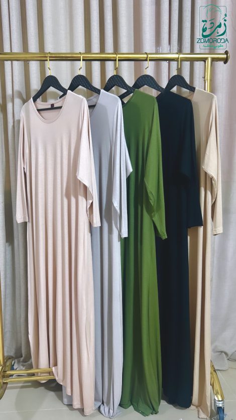 Robe Coton à Manches – Élégance Intemporelle pour Femme